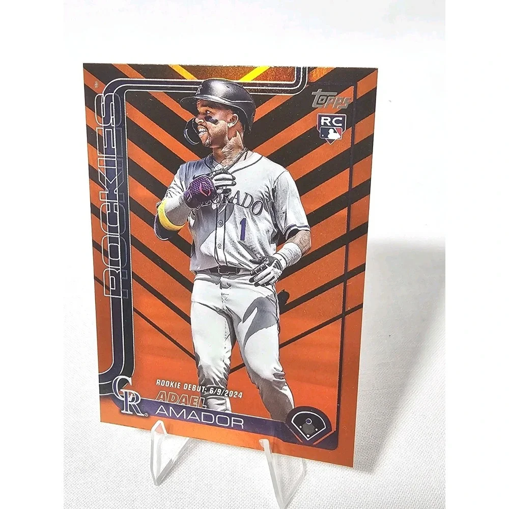 #US94 Adael Amador Rookie Debut Holiday Foil - 2025 Topps Update
